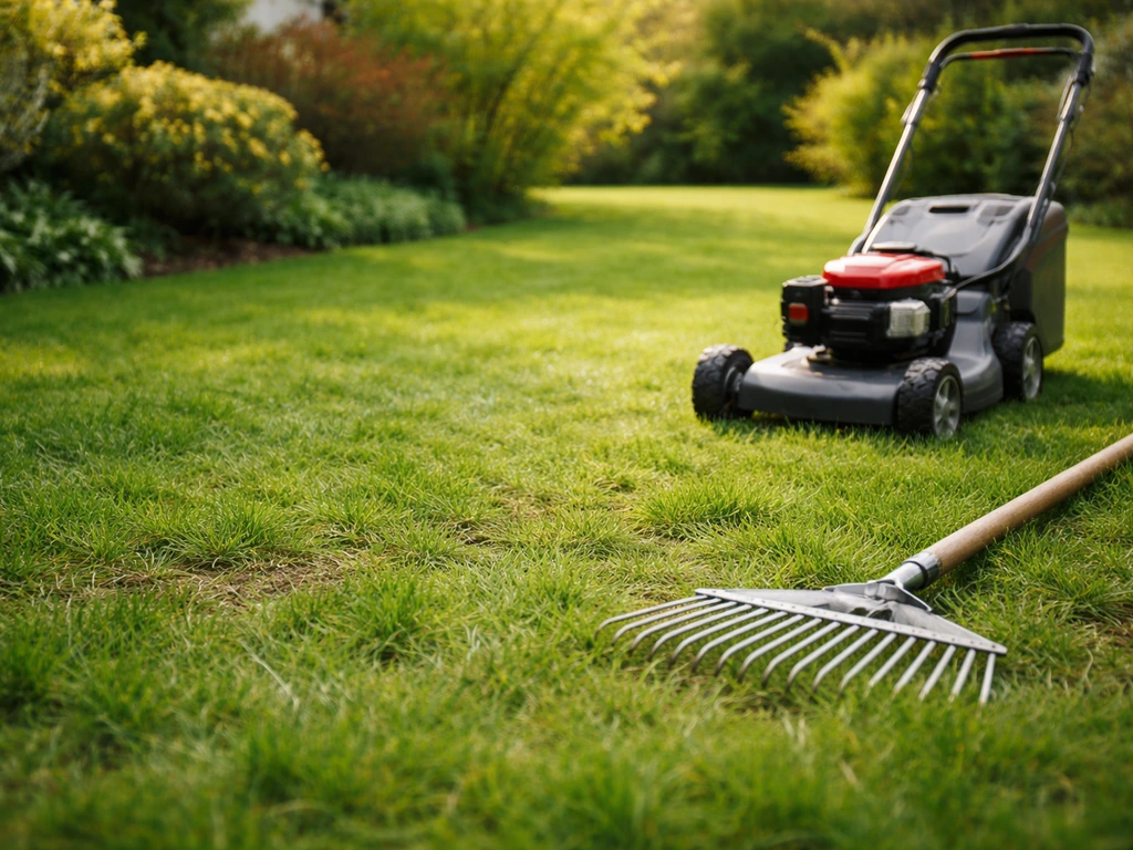 Gazon entretien printemps en France : guide pas à pas